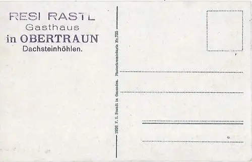 AK Salzkammergut. Hallstatt. ca. 1926, Postkarte. Serien Nr, ca. 1926 275651