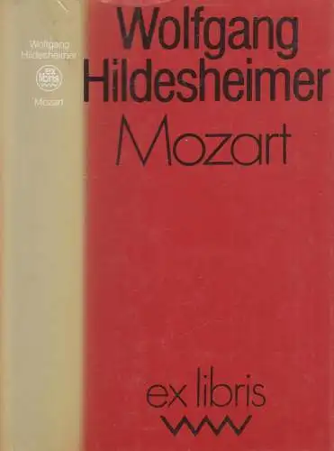 Buch: Mozart. Hildesheimer, Wolfgang, ex libris, 1988, Verlag Volk und Welt