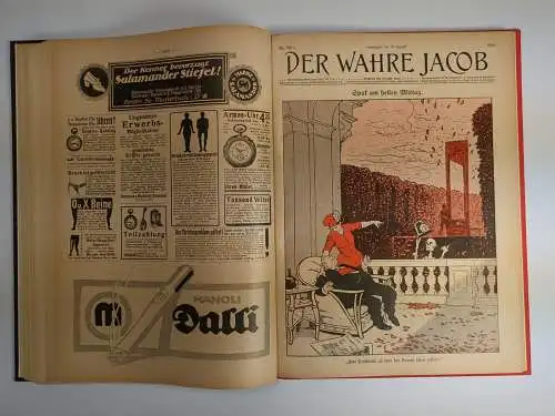 Der wahre Jacob Jahrgang 1916 Nr. 769-794, 25 Hefte, B. Heymann, Dietz Verlag