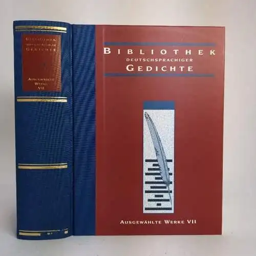 Buch: Bibliothek deutschsprachiger Gedichte. Ausgewählte Werke VII, Realis, 2004