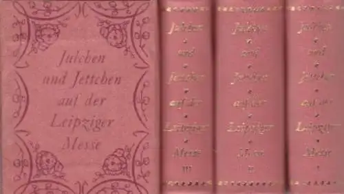 Buch: Julchen und Jettchen auf der Leipziger Messe. 3 Bände, 1989