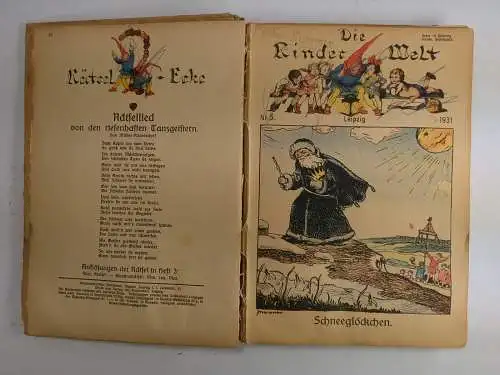 Buch/Zeitschrift: Die Kinder Welt 1931 Nr. 1-26, Nippert, Verlag der Kinderwelt