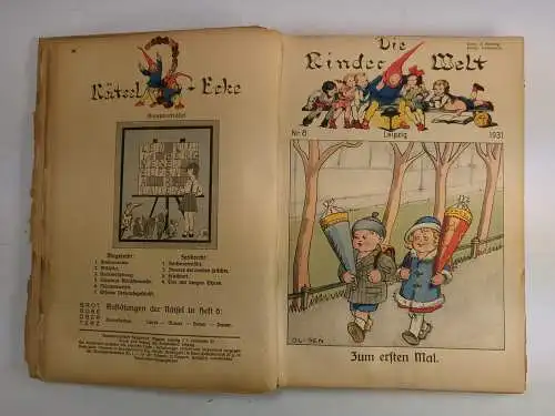 Buch/Zeitschrift: Die Kinder Welt 1931 Nr. 1-26, Nippert, Verlag der Kinderwelt