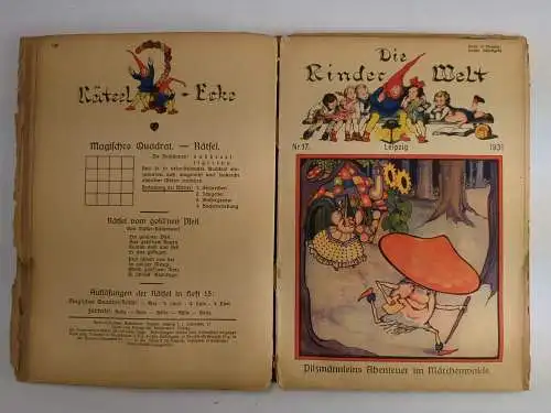 Buch/Zeitschrift: Die Kinder Welt 1931 Nr. 1-26, Nippert, Verlag der Kinderwelt