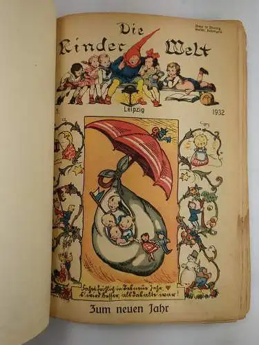 Buch/Zeitschrift: Die Kinder Welt 1932 Nr. 1-26, Nippert, Verlag der Kinderwelt