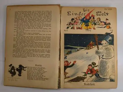 Buch/Zeitschrift: Die Kinder Welt 1932 Nr. 1-26, Nippert, Verlag der Kinderwelt