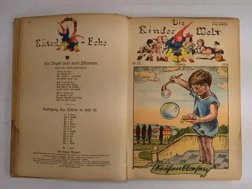 Buch/Zeitschrift: Die Kinder Welt 1932 Nr. 1-26, Nippert, Verlag der Kinderwelt