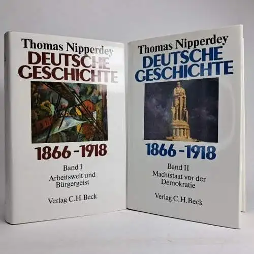 Buch: Deutsche Geschichte 1866-1918, Nipperdey, Thomas, 2 Bände, Beck Verlag