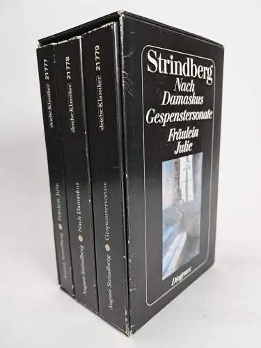 Buch: August Strindberg - Das dramatische Werk in 3 Bänden, Diogenes, 1989