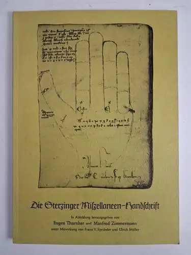 Buch: Die Sterzinger Miszellaneen-Handschrift, 1979, Kümmerle Verlag