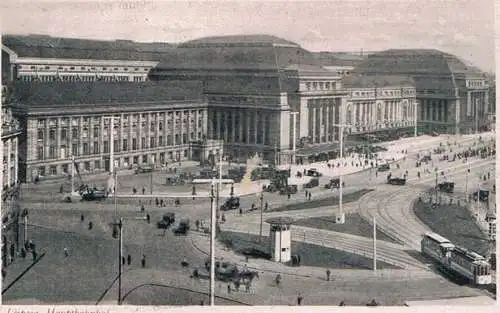 AK Leipzig. Hauptbahnhof, Postkarte. Nr. 146, Verlag Trenks & Co, gebraucht, gut