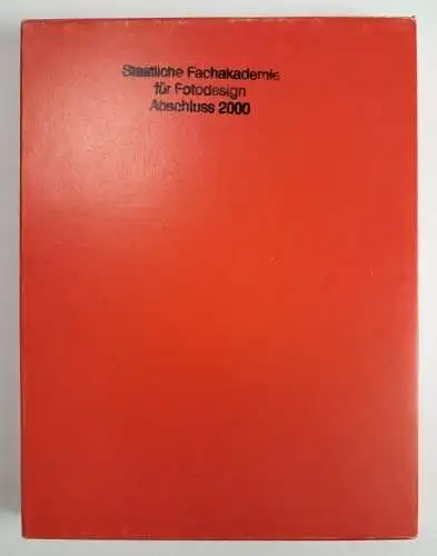 30 Postkarten der Staatlichen Fachakademie für Fotodesign München Abschluss 2000