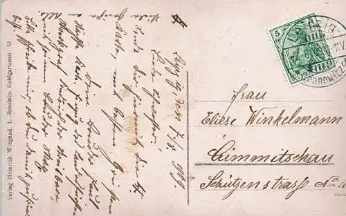 AK 500 jähr. Jubiläum der Universität zu Leipzig (Umzug). ca 1909, Postkarte