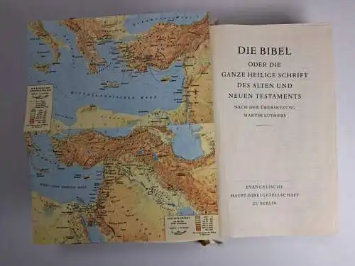 Biblia: Die Bibel, Martin Luther, 1968, Bibelgesellschaft zu Berlin