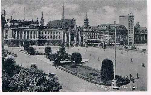 AK Leipzig. Karl Marx Platz, Postkarte, gebraucht, gut