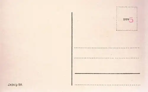 AK Leipzig. Hauptbahnhof, Postkarte. Nr. 129, gebraucht, gut