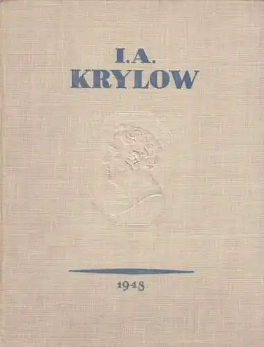 Buch: Fabeln, Krylow, I. A. 1948, SWA-Verlag, gebraucht, gut