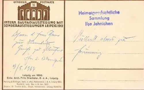 AK Leipzig. Grimmaisches Tor mit Paulinum, Postkarte, gebraucht, gut