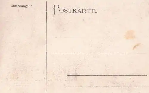 AK Zu Schiller's hundertstem Todesjahr. 1. Heimatjahre, Postkarte