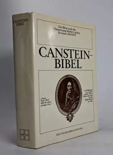 Biblia: Canstein-Bibel, Die Bibel, 1979, Martin Luther, Deutsche Bibelstiftung