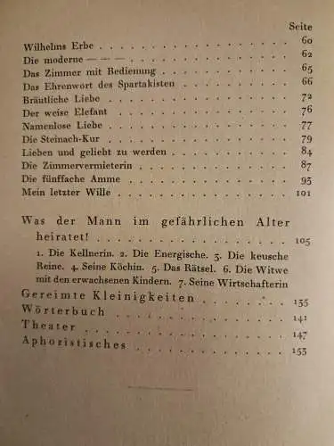 Buch: Närrisches - Allzunärrisches, A. O. Weber, 1924, Horstmann Verlag