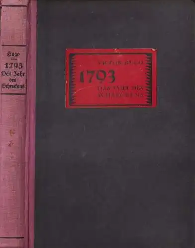 Buch: 1793 - Das Jahr des Schreckens. Victor Hugo, Schiller-Buchhandlung