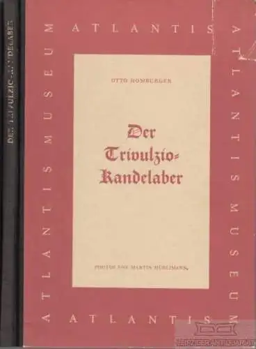 Buch: Der Trivulzio-Kalender, Homburger, Otto. Atlantis Museum, 1949