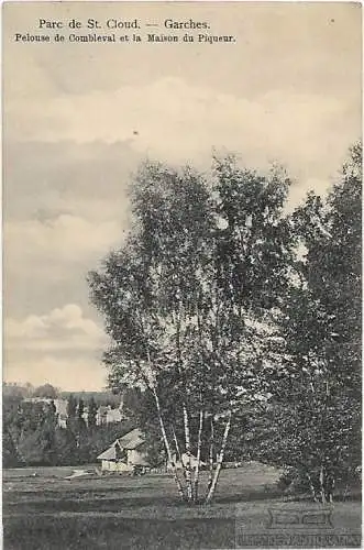 AK Parc de St. Cloud. Garches. ca. 1907, Postkarte. Ca. 1907, Verlag Trianon