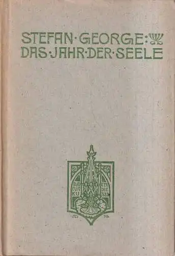 Buch: Das Jahr der Seele, George, Stefan. 1948, Helmut Küpper