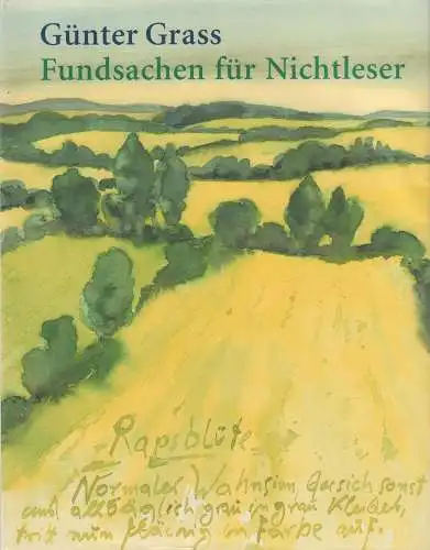 Buch: Fundsachen für Nichtleser, Grass, Günter, 2001, RM Buch und Medien