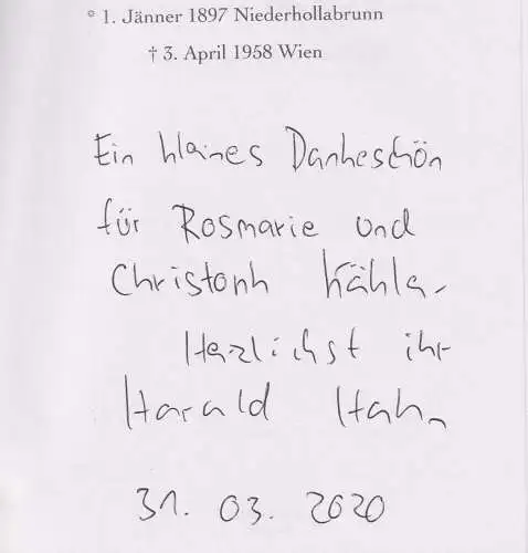 Buch: Lob der Verzwei?ung, Hahn, Harald, 2006, ibidem-Verlag, signiert