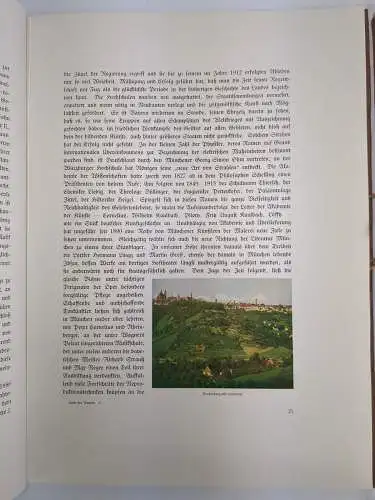 Buch: Das Land der Bayern in Farbenphotographie 1+2, Ganghofer, 1918, 2 Bände