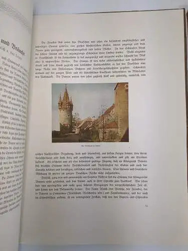 Buch: Das Land der Bayern in Farbenphotographie 1+2, Ganghofer, 1918, 2 Bände