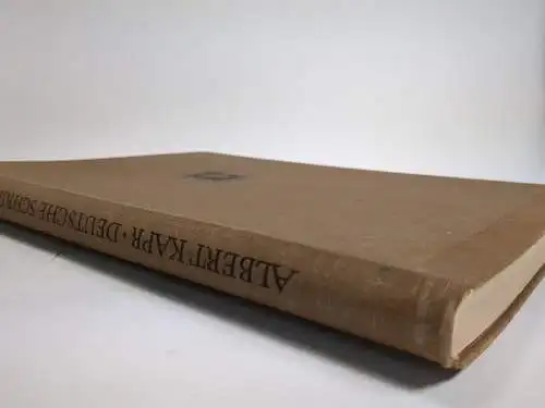 Buch: Deutsche Schriftkunst, Albert Kapr. 1955, Verlag der Kunst, gebraucht, gut