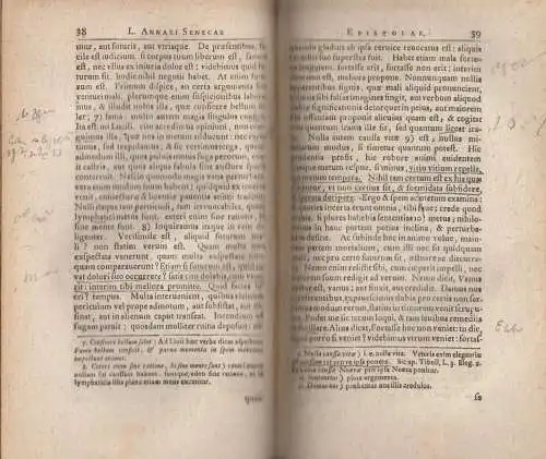 Buch: L. Annaei Senecae Philosophi Opera Omnia. Seneca, 1741, Weidmann