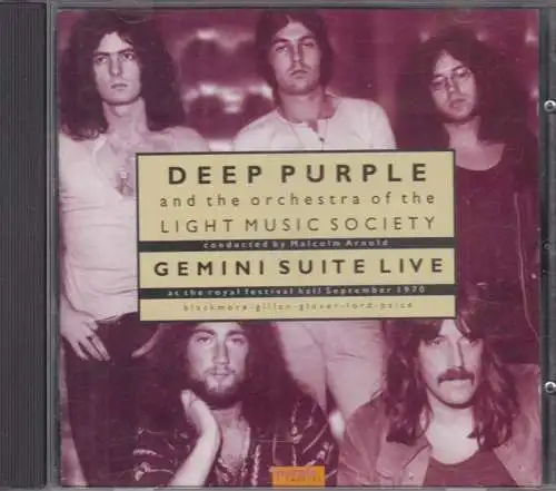 CD: Deep Purple, Gemini Suite Live. 1993, gebraucht, gut