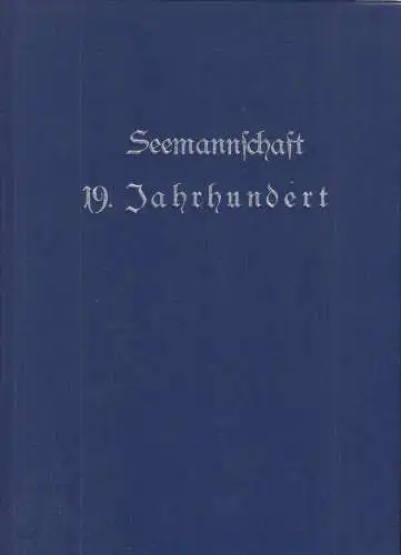 Buch: Sammlung ausgewählter Materialien über Seemannschaft, Hildebrandt, O.