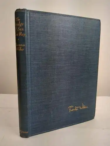 Buch: The Bridge of San Luis Rey, Wilder, Thornton, 1928, Longmans, Green and Co