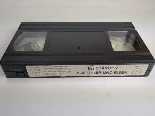 VHS: Er - Stärker als Feuer und Eisen, Fantasy Abenteuer, Sam Pasco, 1998