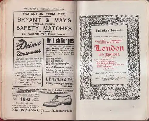 Buch: Darlington's London and Environs, E. C. Cook, Simpkin, Marshall, Hamilton