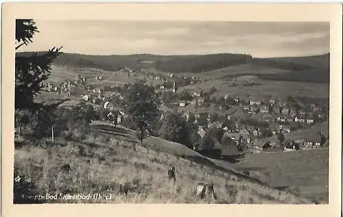 AK Kneipp Bad Stützerbach. ca. 1954, Verlag Dörr, gebraucht, gut