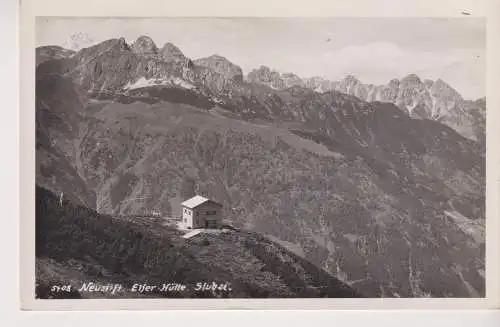 AK Neustift. Elfer-Hütte. Stubai, ca. 1938, Sepp Ritzer & Elis Braunhoft