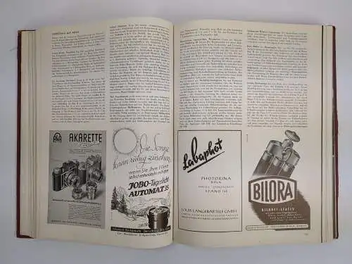 Buch: Foto Prisma 1951, Zeitschrift für neuzeitliche Fotopraxis, 12 Hefte