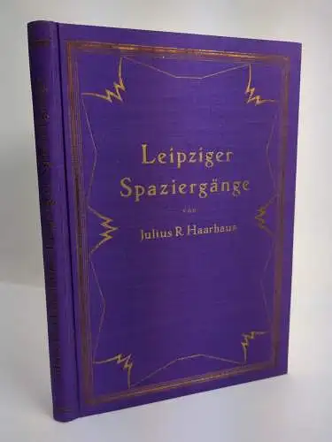 Buch: Leipziger Spaziergänge, Julius R. Haarhaus, 1928, Verlag Richard Eckstein