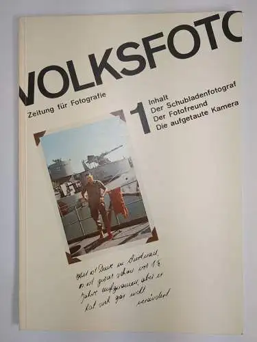 6 Hefte Volksfoto 1-6, Zeitung für Fotografie, Dieter Hacker u.a., gebraucht gut