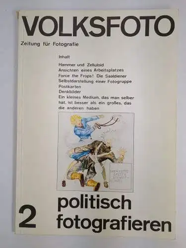 6 Hefte Volksfoto 1-6, Zeitung für Fotografie, Dieter Hacker u.a., gebraucht gut