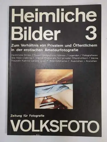 6 Hefte Volksfoto 1-6, Zeitung für Fotografie, Dieter Hacker u.a., gebraucht gut