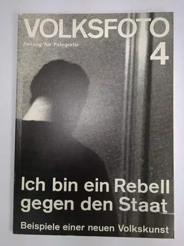 6 Hefte Volksfoto 1-6, Zeitung für Fotografie, Dieter Hacker u.a., gebraucht gut