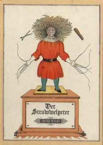 Buch: Der Struwwelpeter, Hoffmann, Heinrich. 1979, Edition Peters