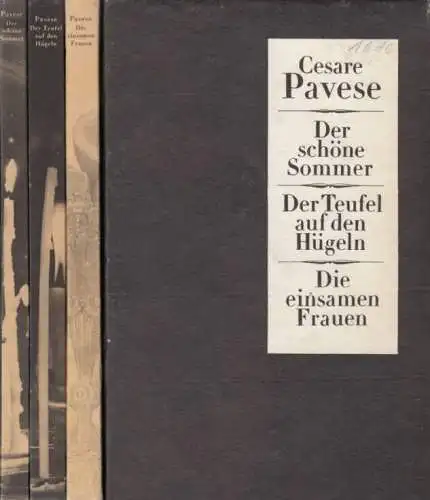 Buch: Der schöne Sommer. Der Teufel auf den Hügeln. Die einsamen Frauen, Pavese